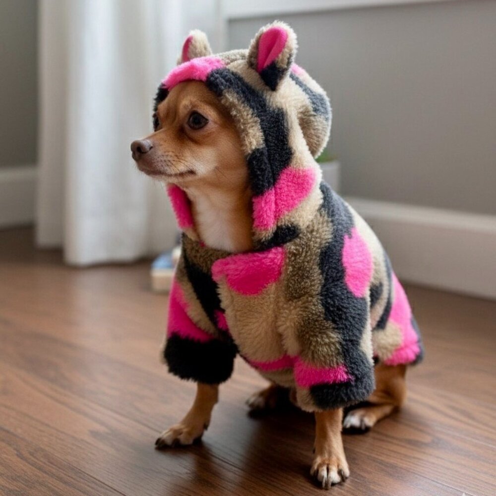 Small Dog Coat Fall Winter Jacket NWT